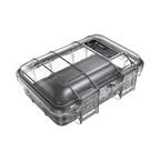 Lukket Peli M40 vandtæt mikrocase
